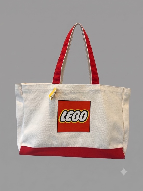 Lego Handbags - NWT LEGO Classic Logo Canvas Tote Bag